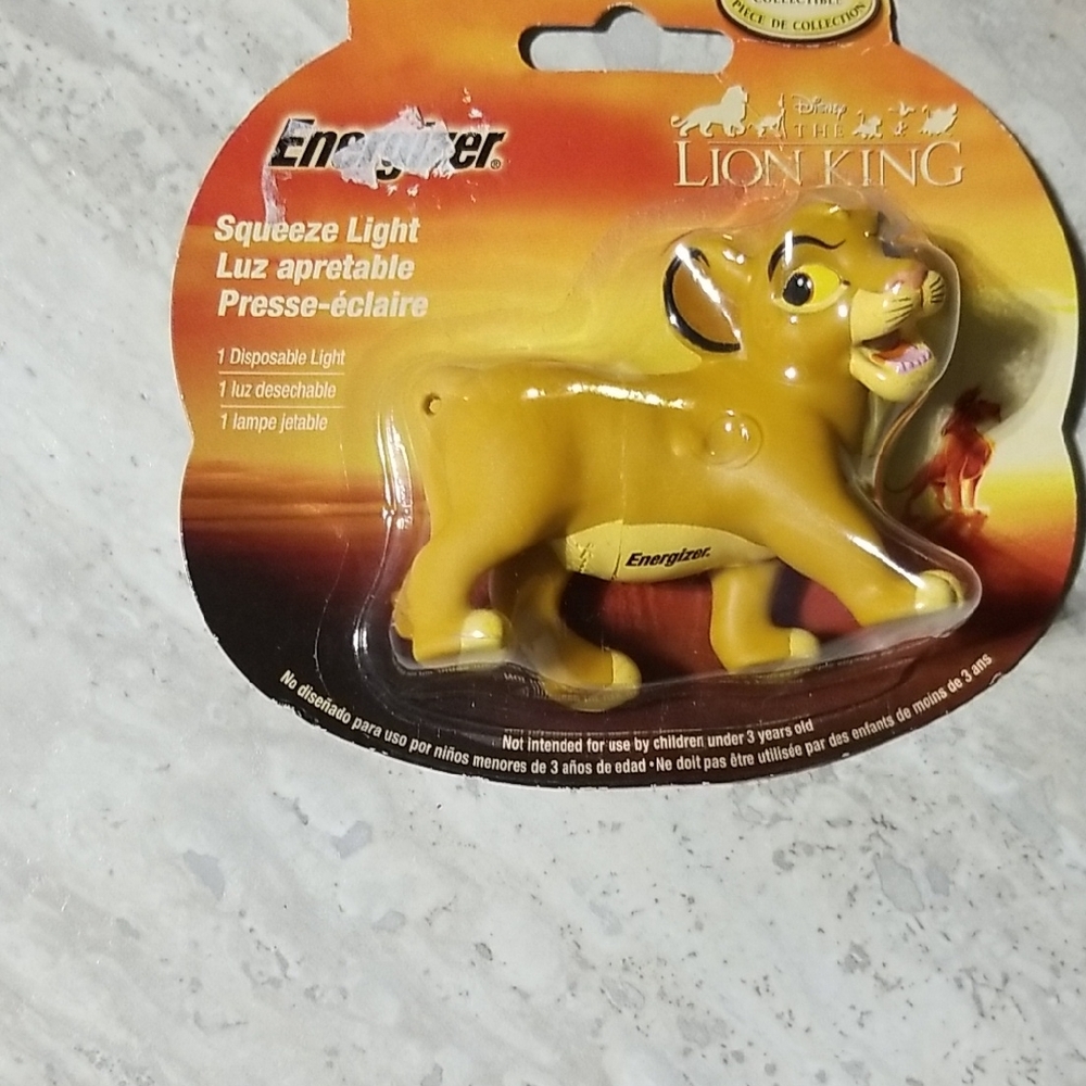 Energizer Lion King Squeeze Light